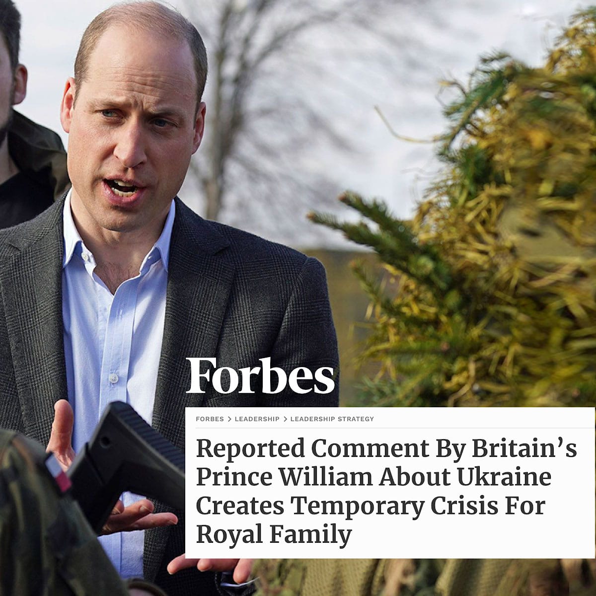 Marina Mara provides expert commentary in Forbes on Prince William’s Ukraine remark and its reputational impact on the British royal family.